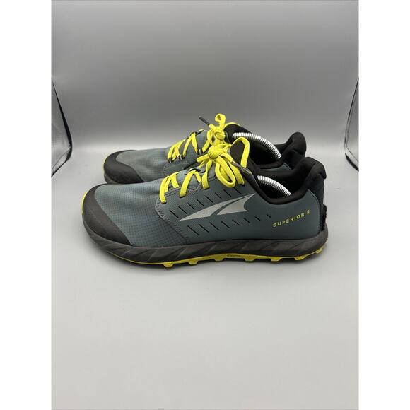 Altra Superior 5 Trail Running Sneaker Shoes Low Top Men’s Size 10.5 Blue Black - Picture 3 of 7